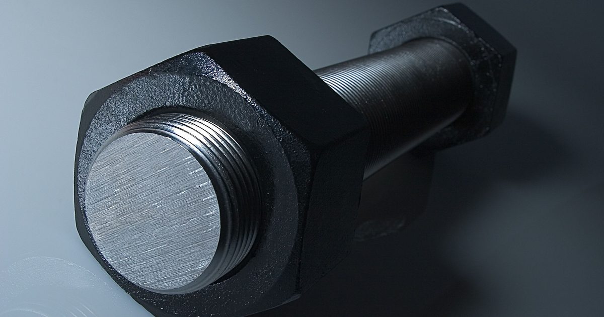 Heavy hex bolt and nut